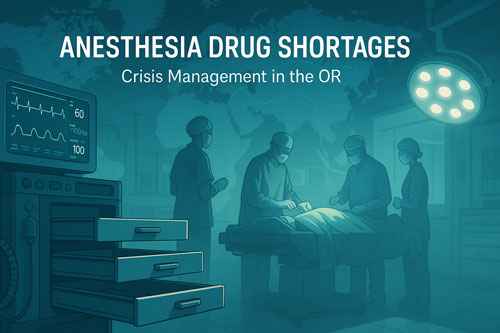 Anesthesia Drug Shortages