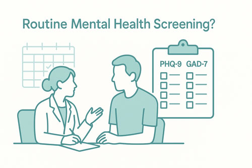 amily Physicians Routinely Screen for Depression and Anxiety