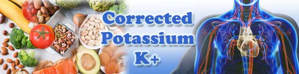 Corrected potassium based on pH