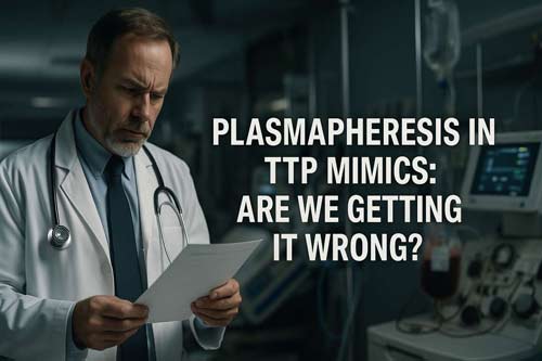 Plasmapheresis in TTP