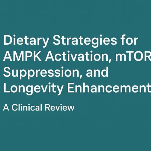 AMPK Activation, mTOR Suppression