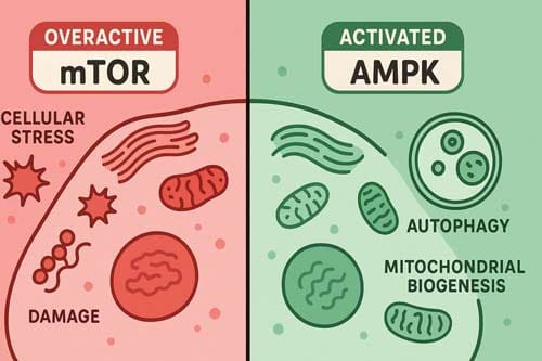 AMPK Activation, mTOR Suppression