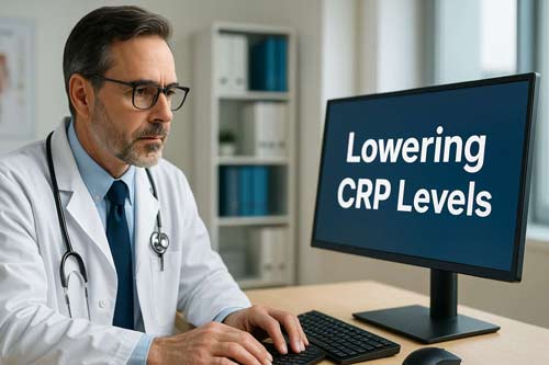 Lower C-Reactive Protein CRP
